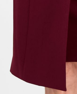 Women's Topper Jacket & Sleeveless Dress Suit Set, Regular & Petite