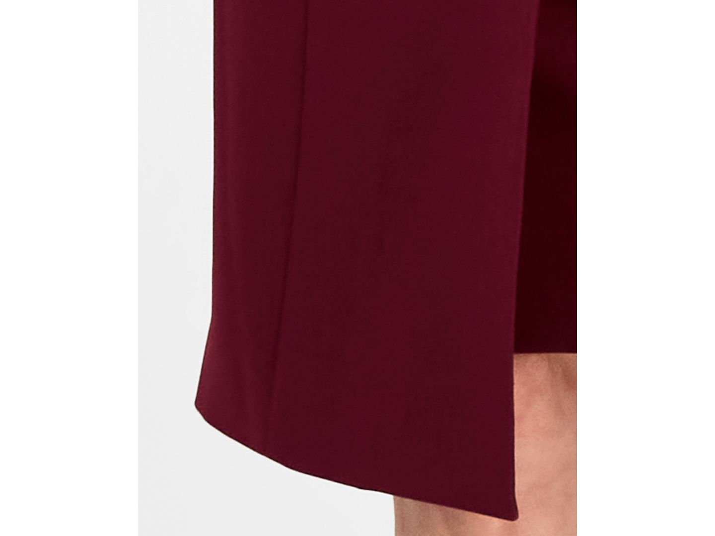 Женские платья Le Suit Topper Jacket & Sleeveless 2 Piece Dress Suit, Regular & Petite, цвет: Бордо — фото 5