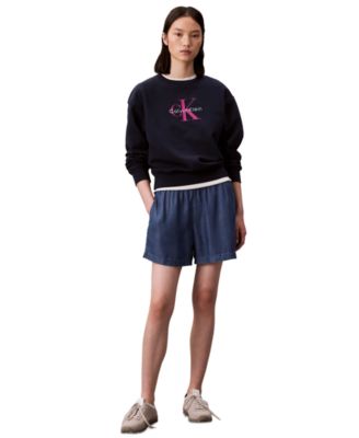 Calvin Klein Jeans - Women's Chambray Pull-On Shorts