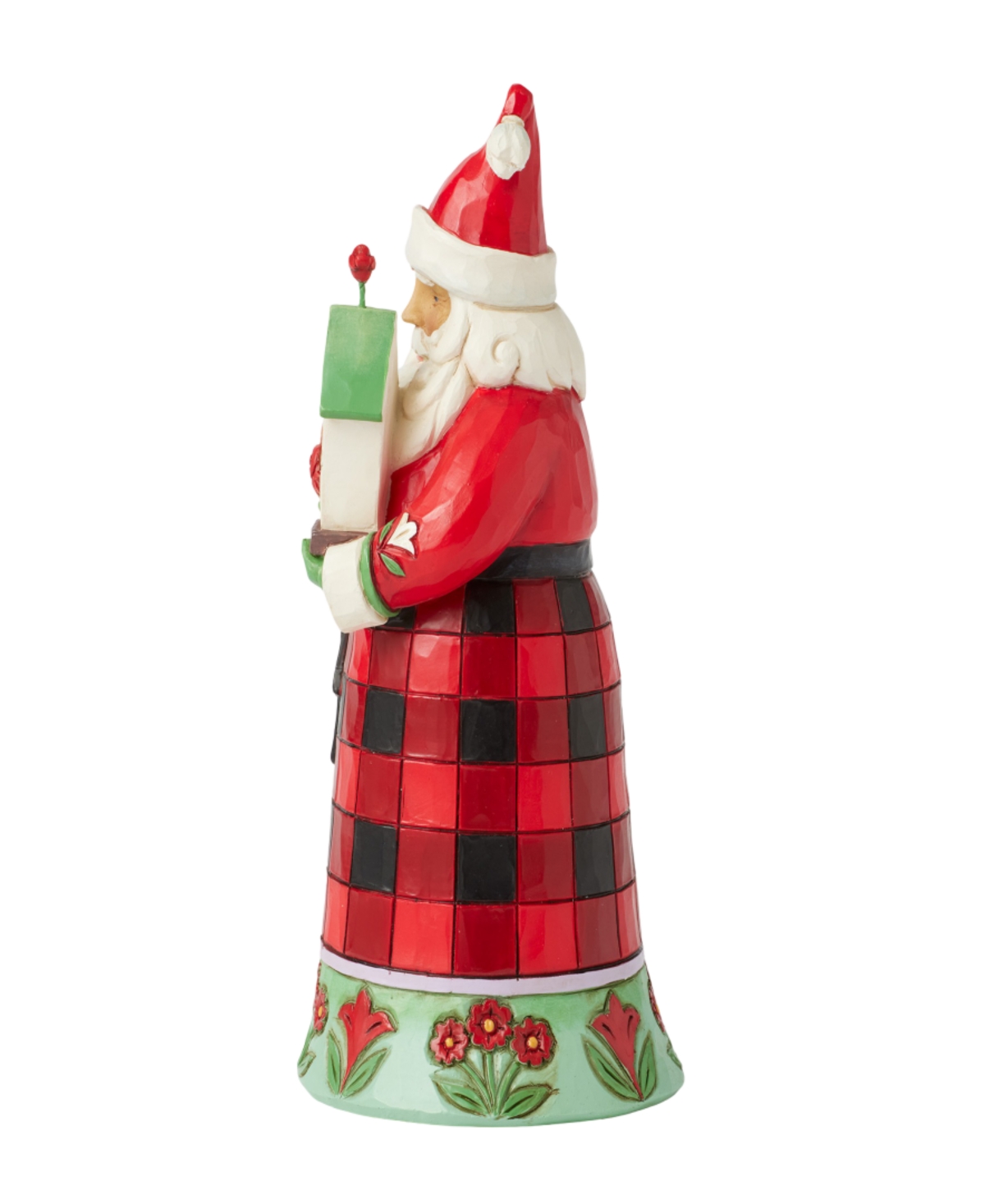 Jim Shore Highland Glen Santa Cardinals In Multi