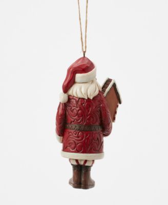 Gingerbread Santa Ornament