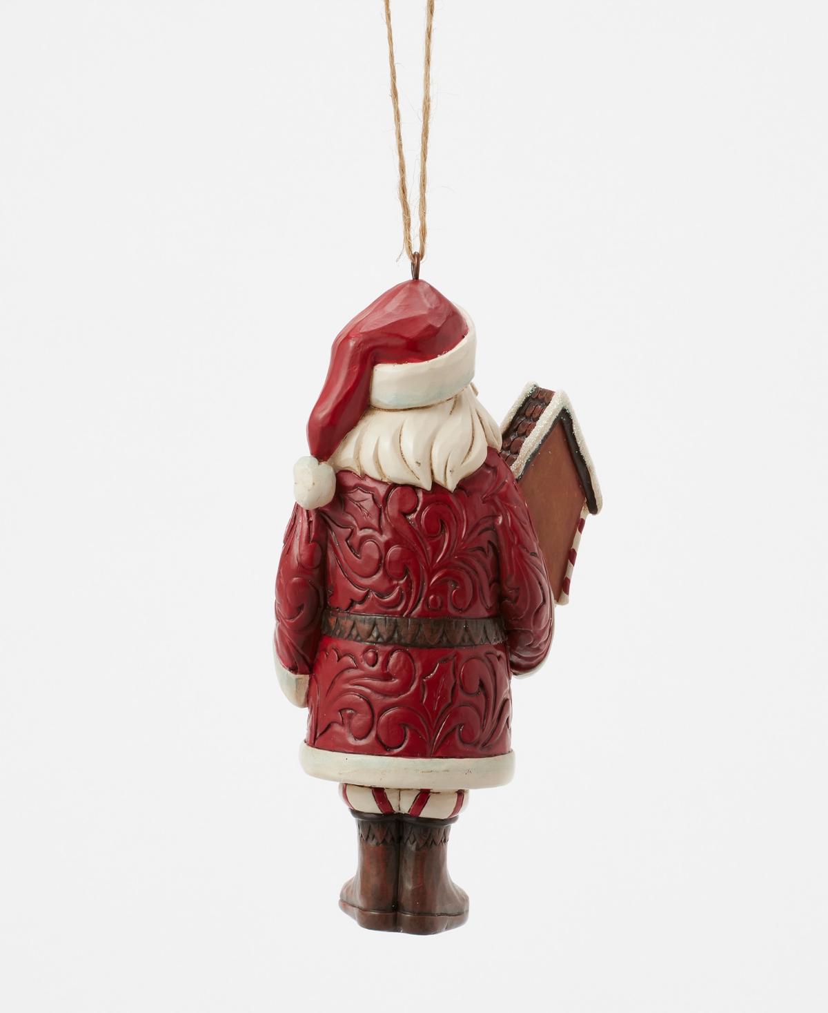 Jim Shore Gingerbread Santa Ornament In Multi