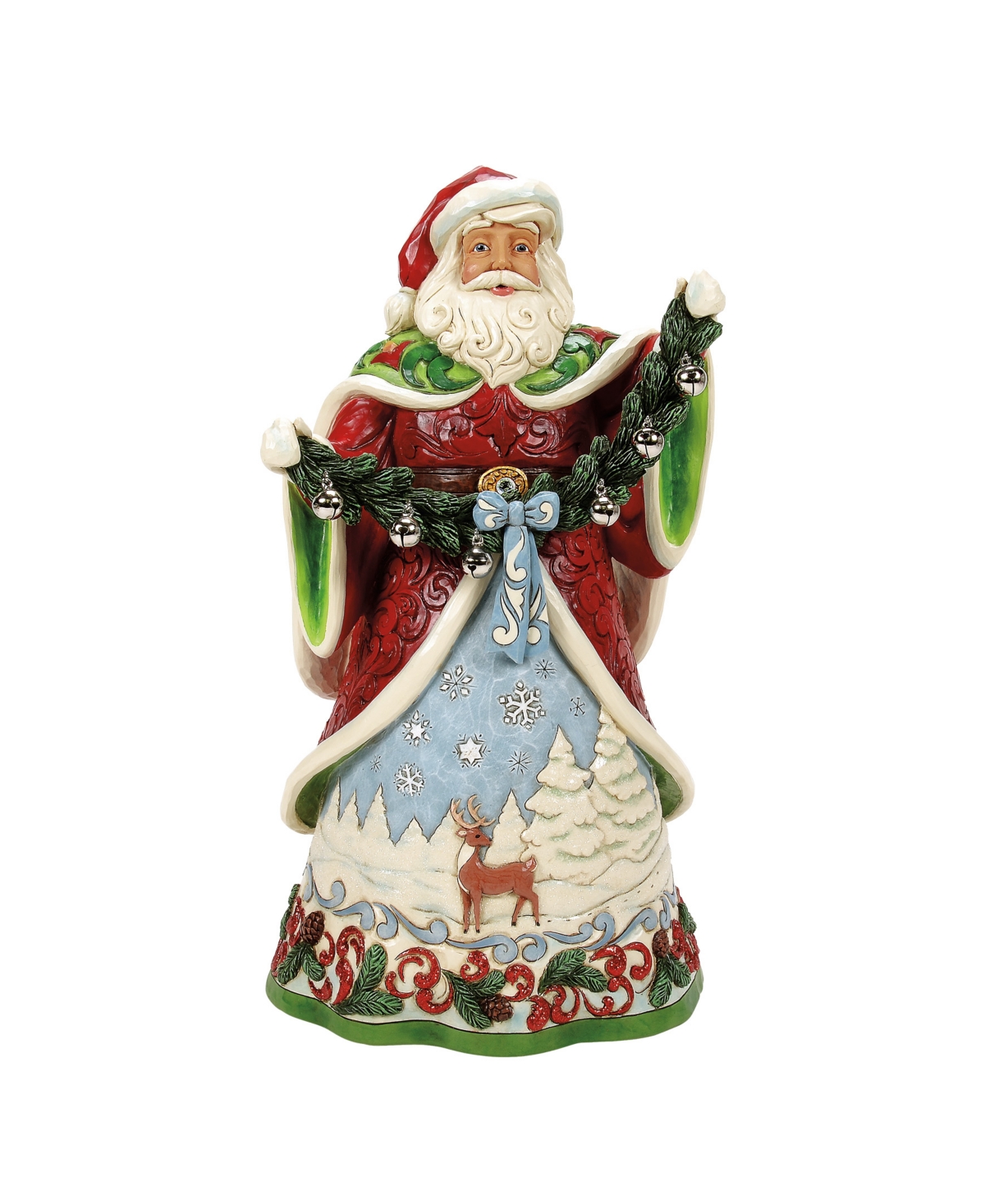 Jim Shore Collector Edition Santa Figurine In Multi