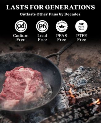 Artist Carbon Steel 2-Piece Frying Pan Set