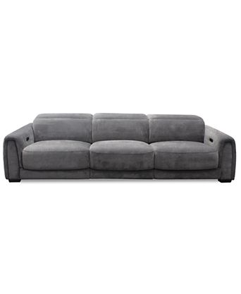 Brownell 3-Pc. Sofa Sectional with 3 Power Motion Chairs