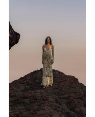 Women's Great Escape Crochet Maxi Dress