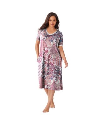 Women's Dreams and Co. Short T-Shirt Lounger