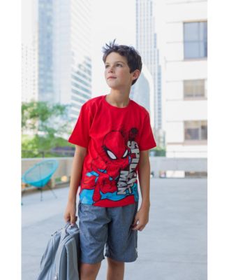Boys Marvel 4 Pack T-Shirts
