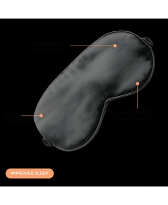 100% Satin Blackout Sleep Mask