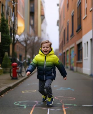 Big Boys Heavyweight Puffer Jacket Coat