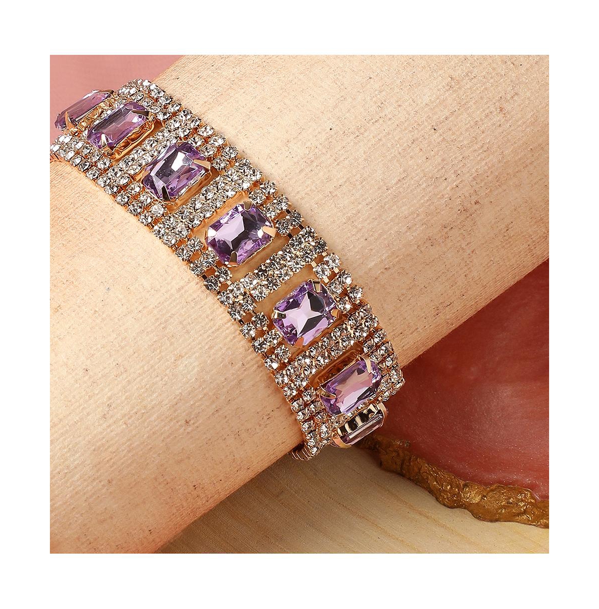 Sohi Party Stone Statement Bracelet