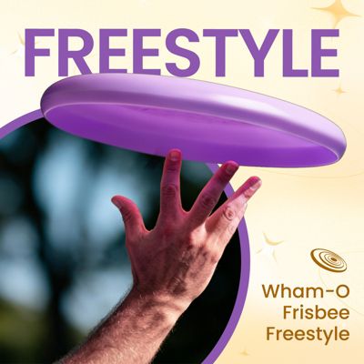 Frisbee Freestyle 160g Flying Disc, for Outdoor Fun  - 1 Pack