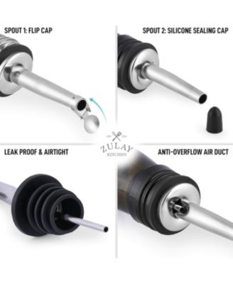 1 Pack Bottle Dispenser with Pourers and Funnel