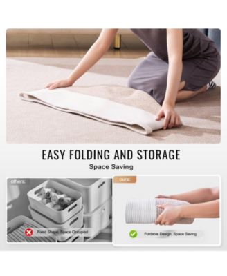 Cotton Rope Storage Basket Woven Organizer Bin for Blankets Towels or Pillows