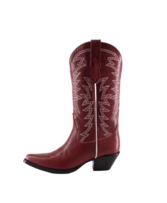 Isabella Leather Cowgirl Boots - Stylish Western Footwear & Comfort By Buck & Brana
