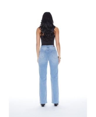 Women's Flex Back Skyscraper Wide Leg Jeans