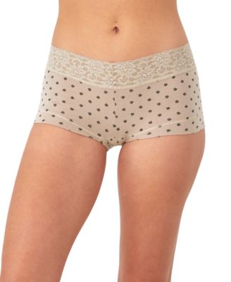 Maidenform - Cotton Dream Lace Boyshort 40859