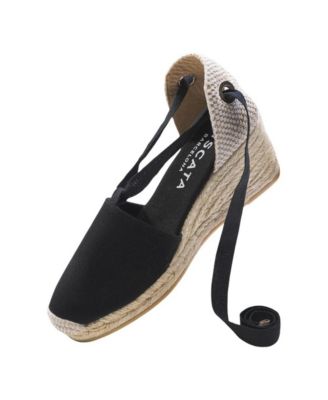 Escala Canvas Espadrille Wedges