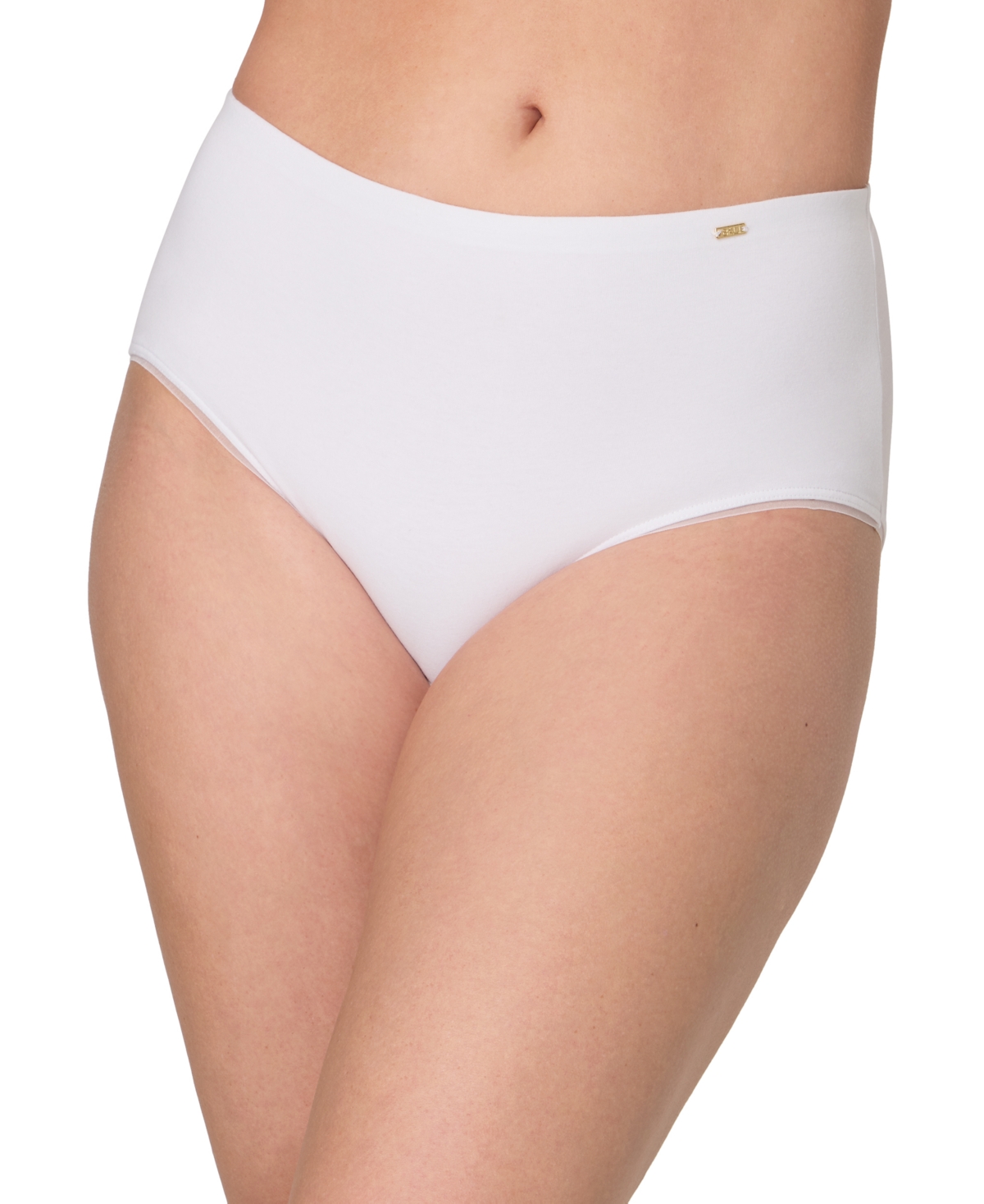 Women's Lux Cotton Essentials Brief Underwear Dflebf - Poppy Print