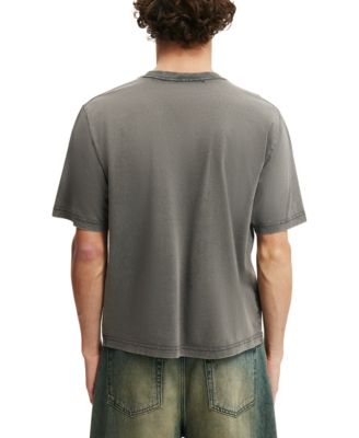 COTTON ON Men's Cropped Fit Music T-Shirt