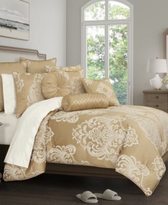 Potenza Grand-Scale 3-Pc. Comforter Set, Full/Queen