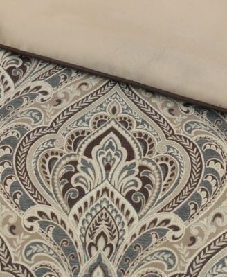 Maren Damask 3-Pc. Comforter Set, King/California King