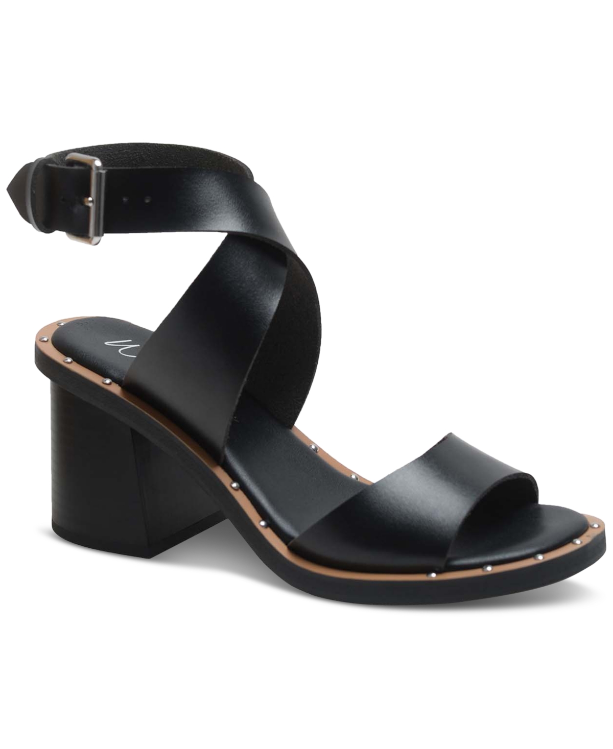 Women's Eliian Block-Heel Dress Sandals, Exclusively at Macy's - Brown