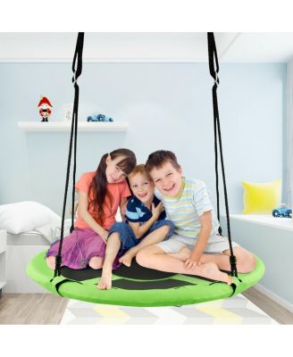 40'' Kids Hanging Chair Swing Tent Set Hammock Nest Pod Seat