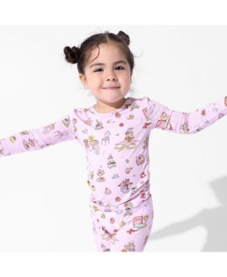 Kids Unisex Kids' Tea Party Set of 2 Piece Pajamas