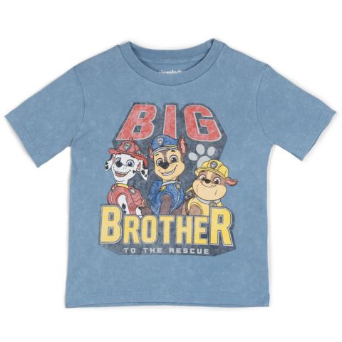 Футболка Paw Patrol Short Sleeve для мальчиков, цвет: Синий минеральный варёный