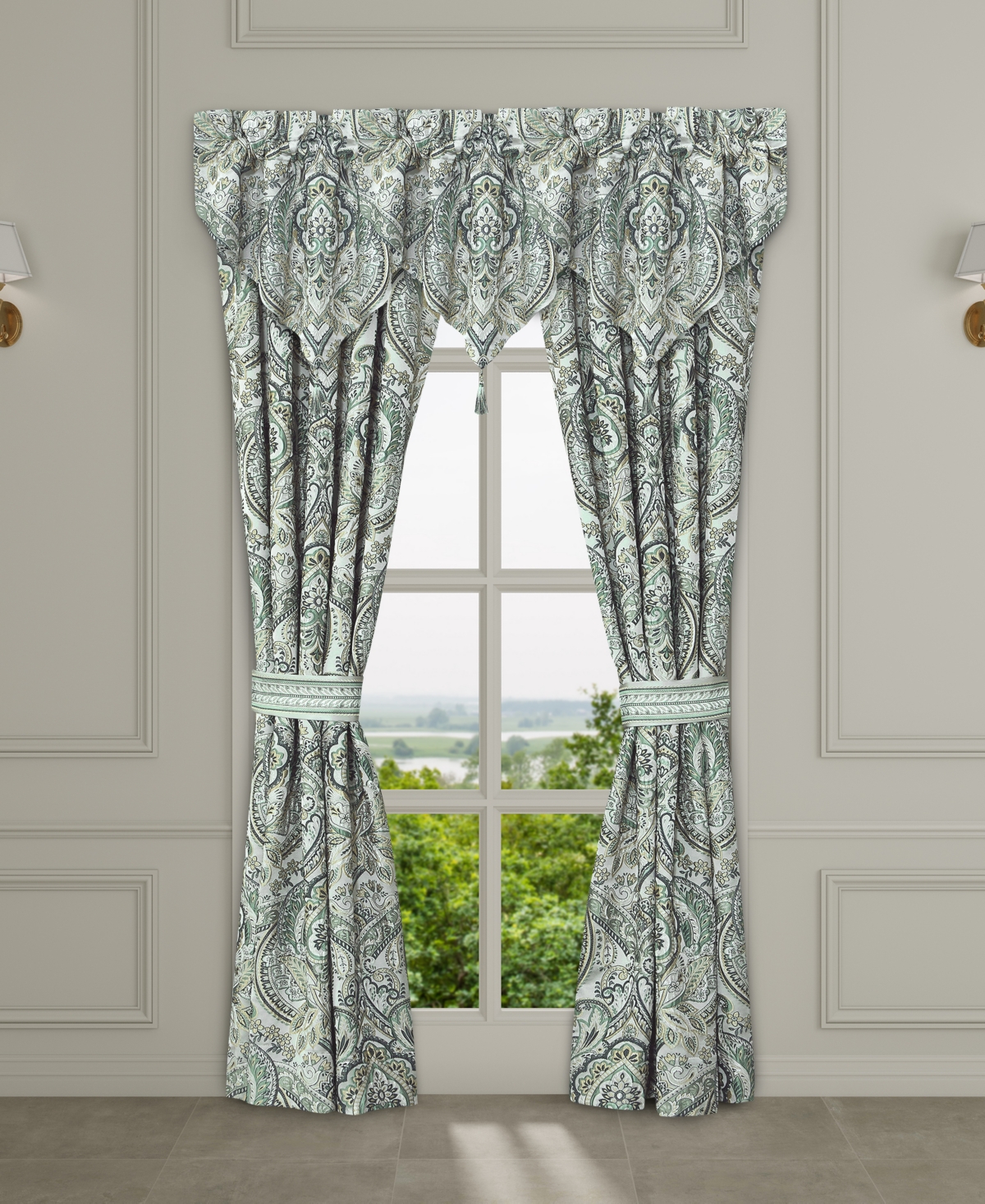 J Queen New York Nico Window Panel Pair, 50" x 84"