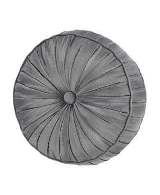 Excelsior Tufted Round Decorative Pillow, 15" Round
