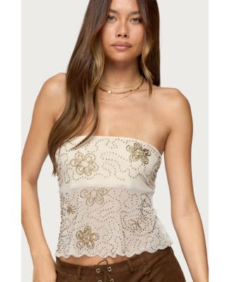 トップス meltthelady eyelet sheer tops Bubbles - melt the lady sheer hook topsの通販 by y's shop
