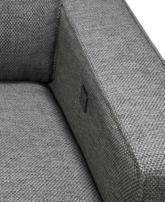 Miren 4-Pc. Fabric Sectional with 2 Power Headrest Recliners