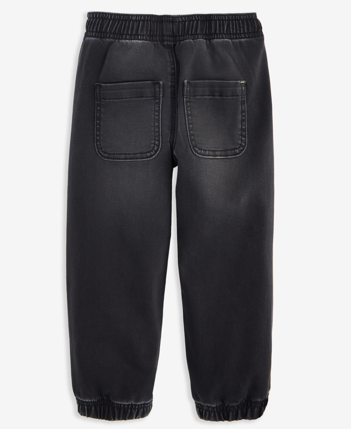 Epic Threads Toddler Boys 2t-4t Super Soft Stretch Knit Denim Jogger Jeans, Exclusively At Macy's In Black