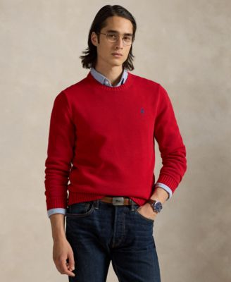 Men's Cotton Crewneck Sweater