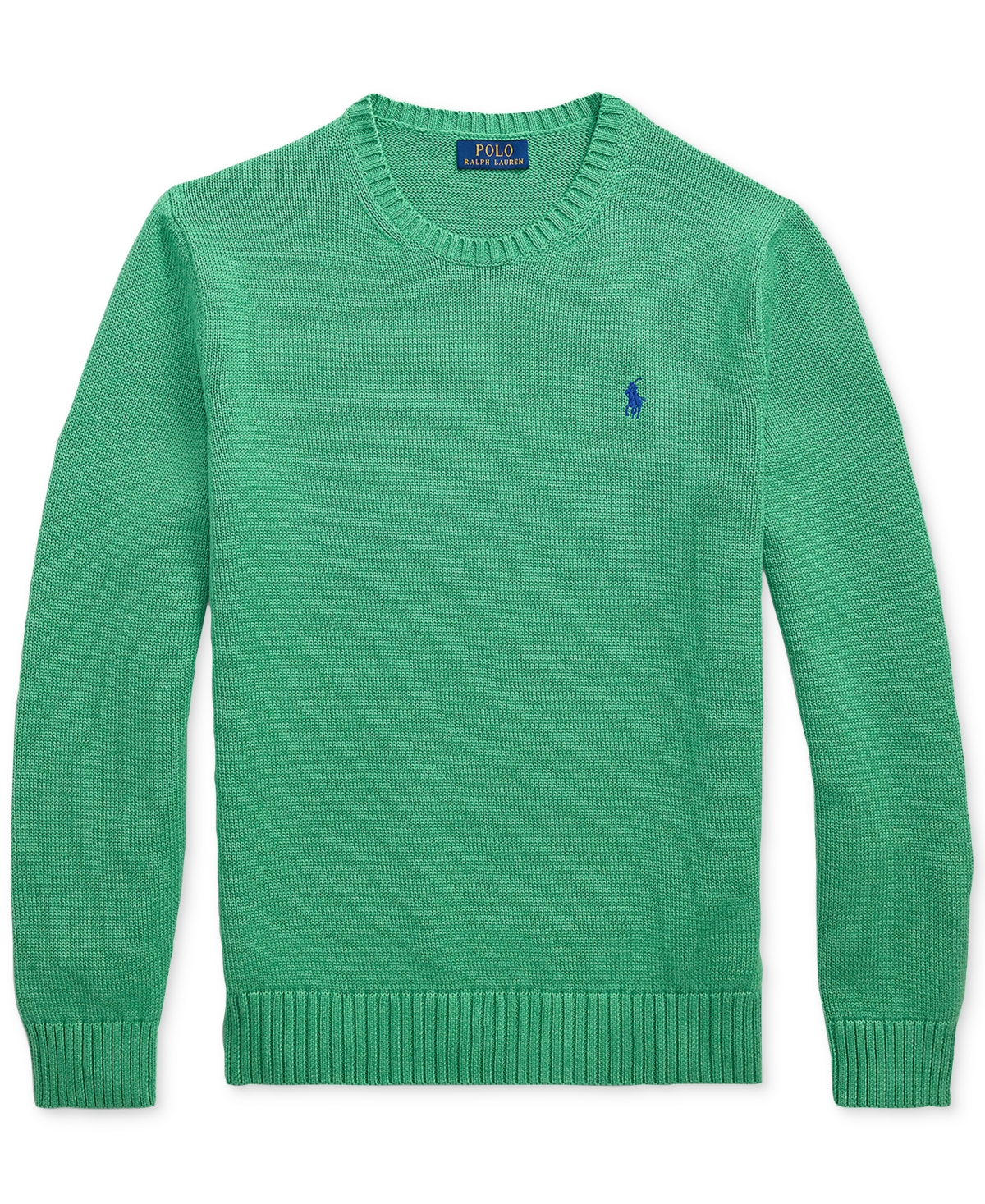 Polo Ralph Lauren Men's Cotton Crewneck Sweater In Green