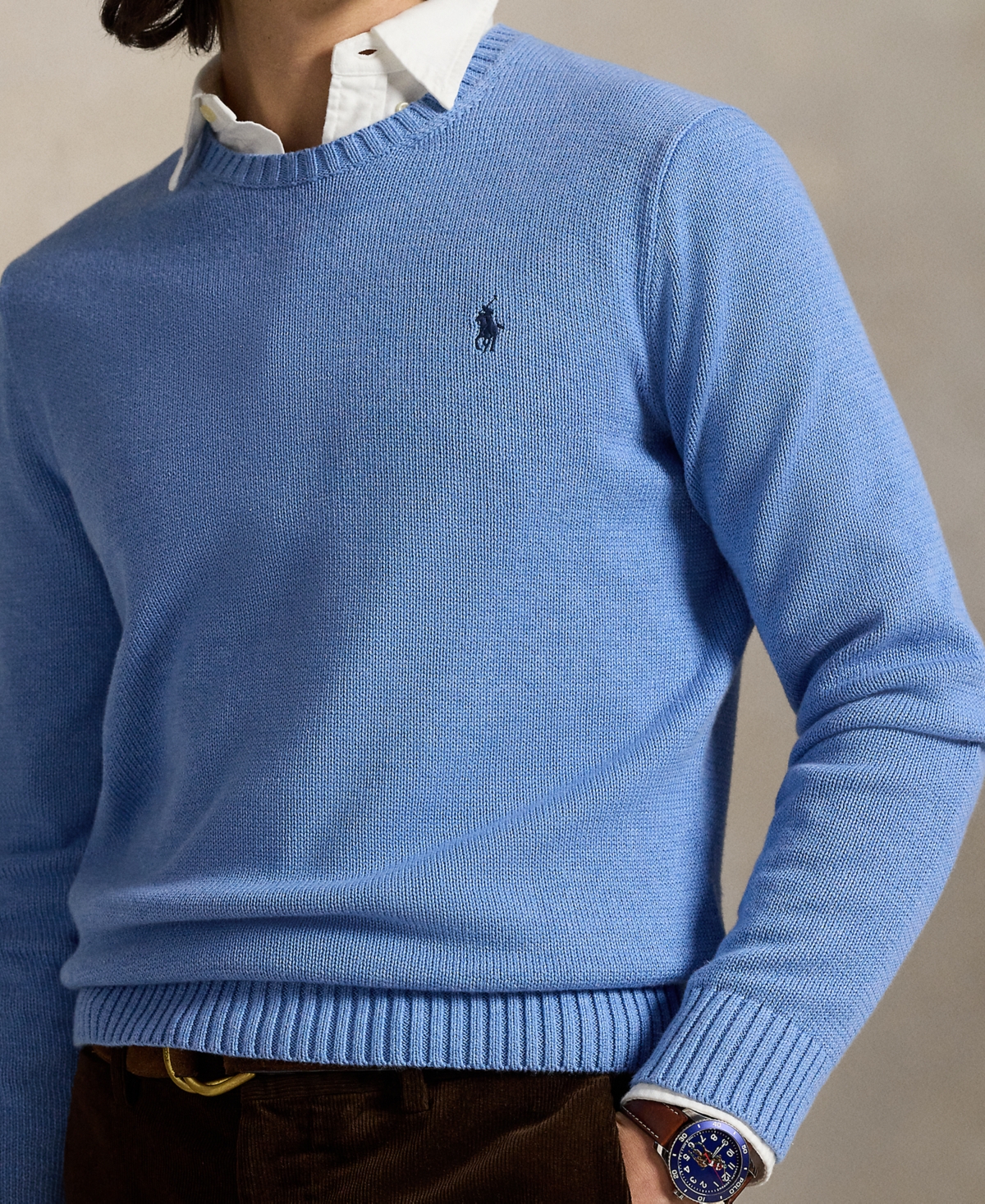 Polo Ralph Lauren Men's Cotton Crewneck Sweater