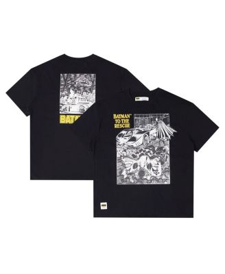 Freeze Max - Men's Black Batman Comics I Am The Night T-Shirt