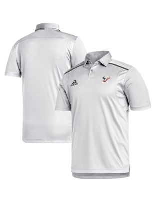 adidas - Men's White South Florida Bulls Stars Stripes Classic AEROREADY Polo Shirt