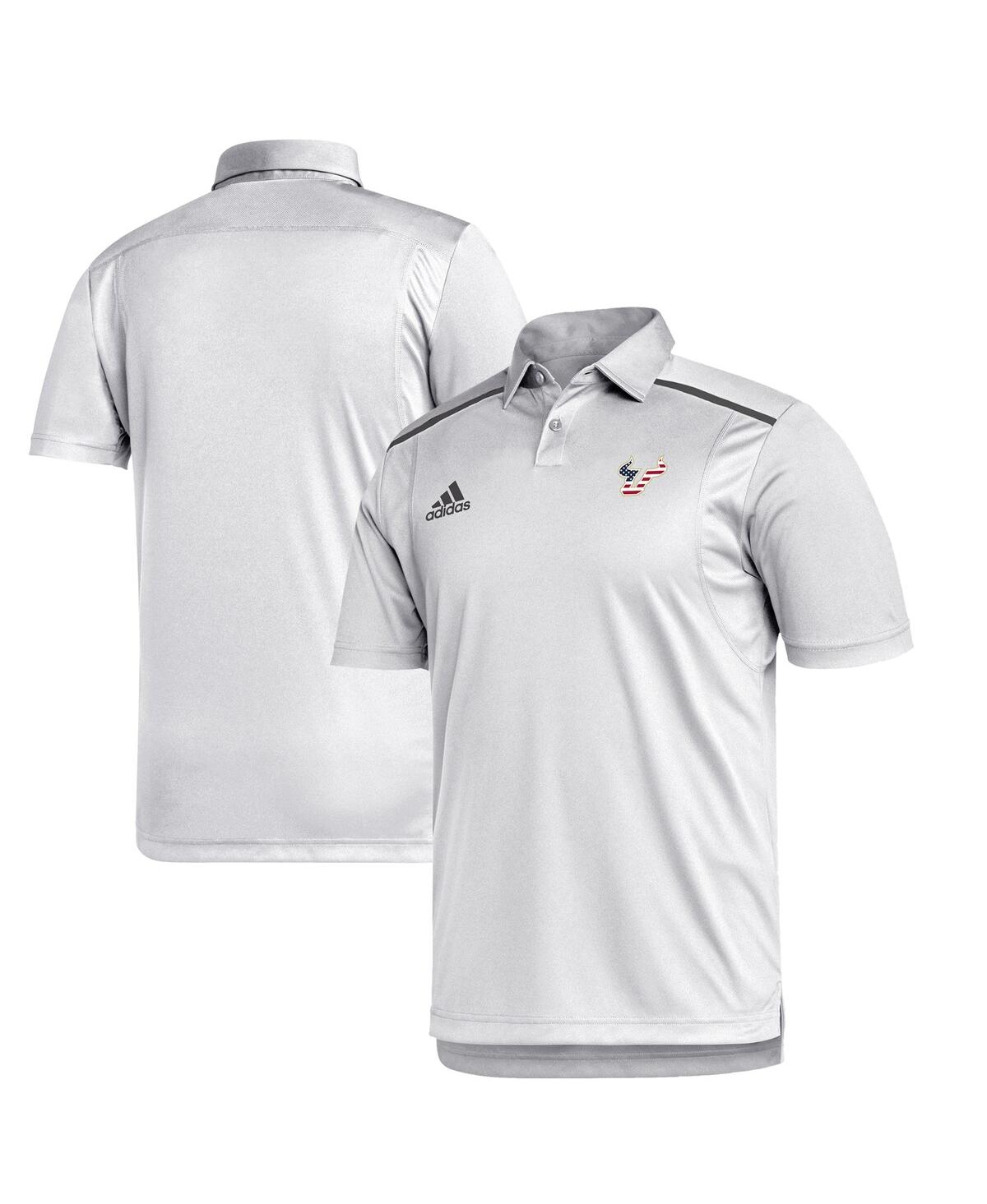Men's White South Florida Bulls Stars Stripes Classic Aeroready Polo Shirt - White