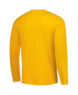 Men's Gold Green Bay Packers Long Sleeve T-Shirt