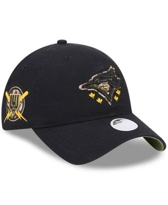 New Era - Women's Black Toronto Blue Jays 2024 Armed Forces Day 9TWENTY Adjustable Hat