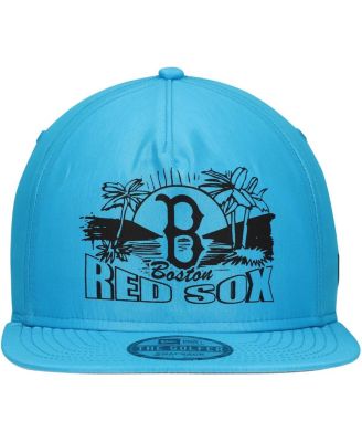 Men's Blue Boston Red Sox Neon Golfer Snapback Hat