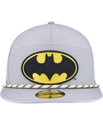 Men's Gray Batman Rope Trucker 9FIFTY Adjustable Hat