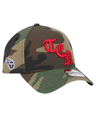 Men's Camo Tennessee Titans Mystic Camo A-Frame 9FORTY Adjustable Hat