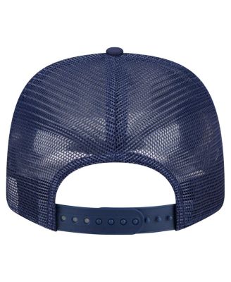 Men's Navy Tampa Bay Rays Flag 9SEVENTY Stretch-Snap Hat