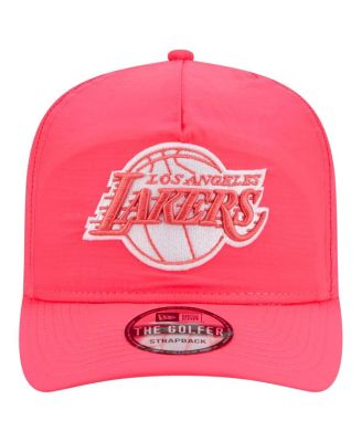 Men's Pink Los Angeles Lakers Injection Everyday Golfer Adjustable Hat