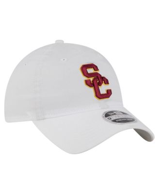 Men's White USC Trojans Active Ripstop 9TWENTY Adjustable Hat