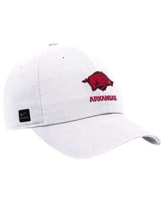 Nike - Men's White Arkansas Razorbacks 2025 On-Field Club Adjustable Hat